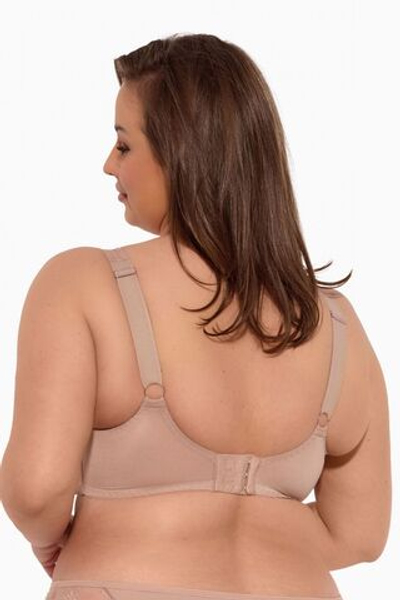 Бюстгальтер Camilla с мягкой +size чашкой (Размер: 80K) (Цвет: кофейный)