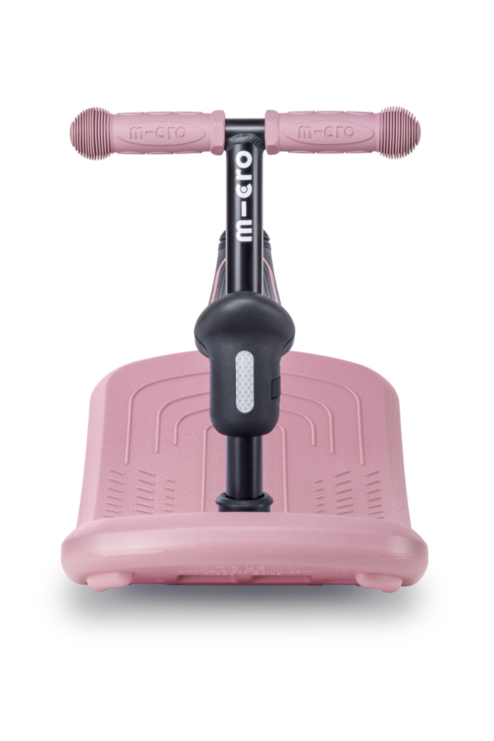 Самокат-качалка Mini Micro Deluxe Rock & Go LED, пудрово-розовый