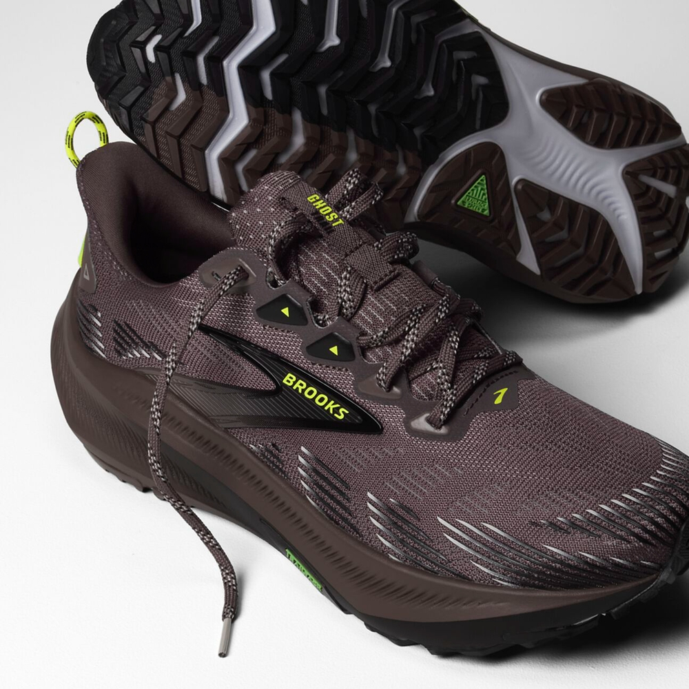 Кроссовки для бега Brooks Ghost207 - Gray/Gray/Blackened Pearl