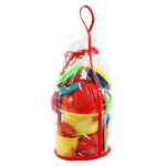 Пластмассовый игрушечный набор "Посуда" (13*13*31 см), пакет