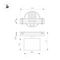 Трековый светодиодный светильник Arlight Mag-Vibe-Rondo-R90-10W Warm3000 044474