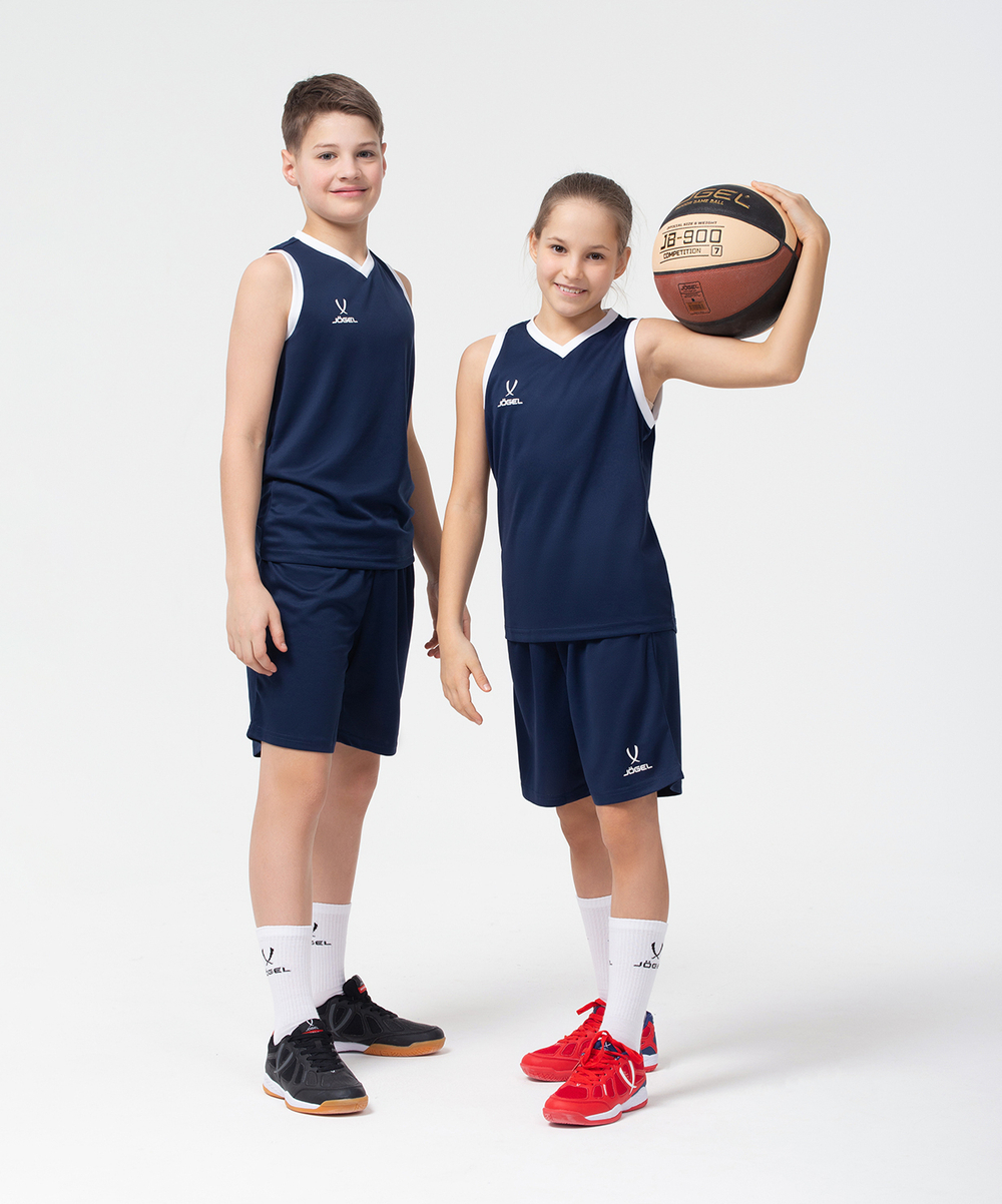 Шорты баскетбольные Camp Basic, темно-синий, детский