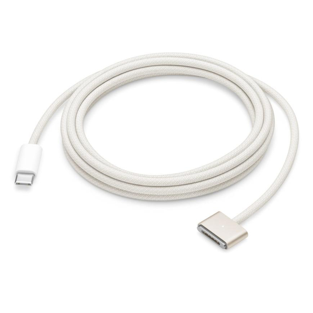 Кабель с оплёткой Apple USB-C — MagSafe 3 (2 м) (OEM)