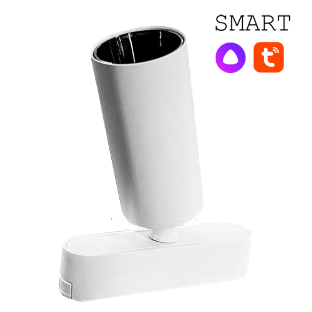 CLARUS SMART Магнитный ультратонкий трековый светильник SPOT белый, 12W, 2700~6000K, 40 шт