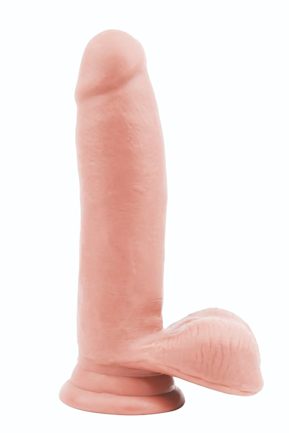 Телесный фаллоимитатор-реалистик Dual Density Dildo - 17,5 см. (Цвет: телесный)