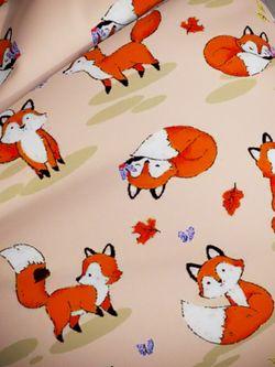 Постельное белье Полисатин Мечта "Рыжули" евро  Наволочка 50х70 см 2 шт Простынь на резинке 180x200 см Пододеяльник 200x215 см