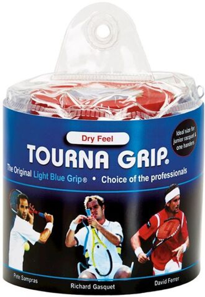 Намотки теннисные Tourna Grip Dry Feel Tour Pack 30P - blue