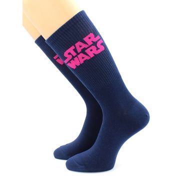 Носки с принтом "Звездные воины" темно-синие Hobby Line