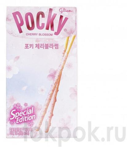Бисквитные палочки с вишневым вкусом Pocky, 36  гр