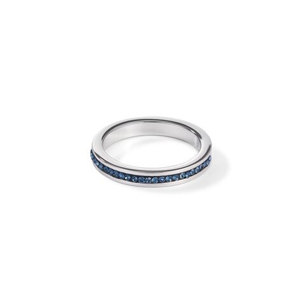 Кольцо Coeur de Lion Montana-Silver 17.2 мм 0129/40-0742 54 цвет синий