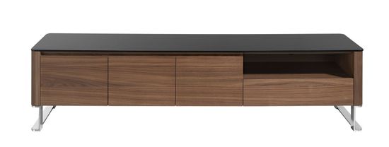 Тумба под ТВ 191-F /3047 Angel Cerda цвет черный/орех