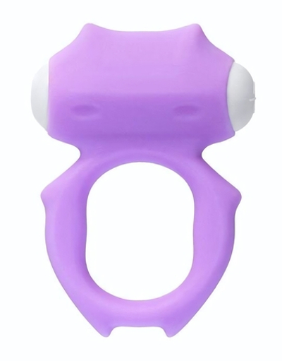 Фиолетовое виброкольцо на пенис Zort (Цвет: фиолетовый)