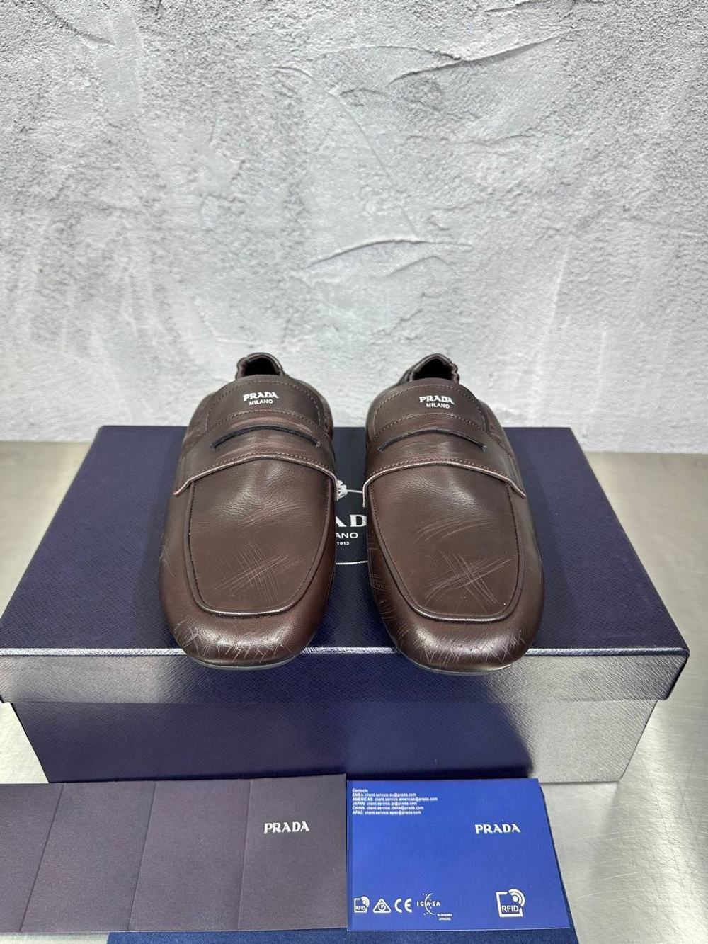 Мокасины Prada