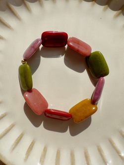 Браслет Микс осени из халцедона