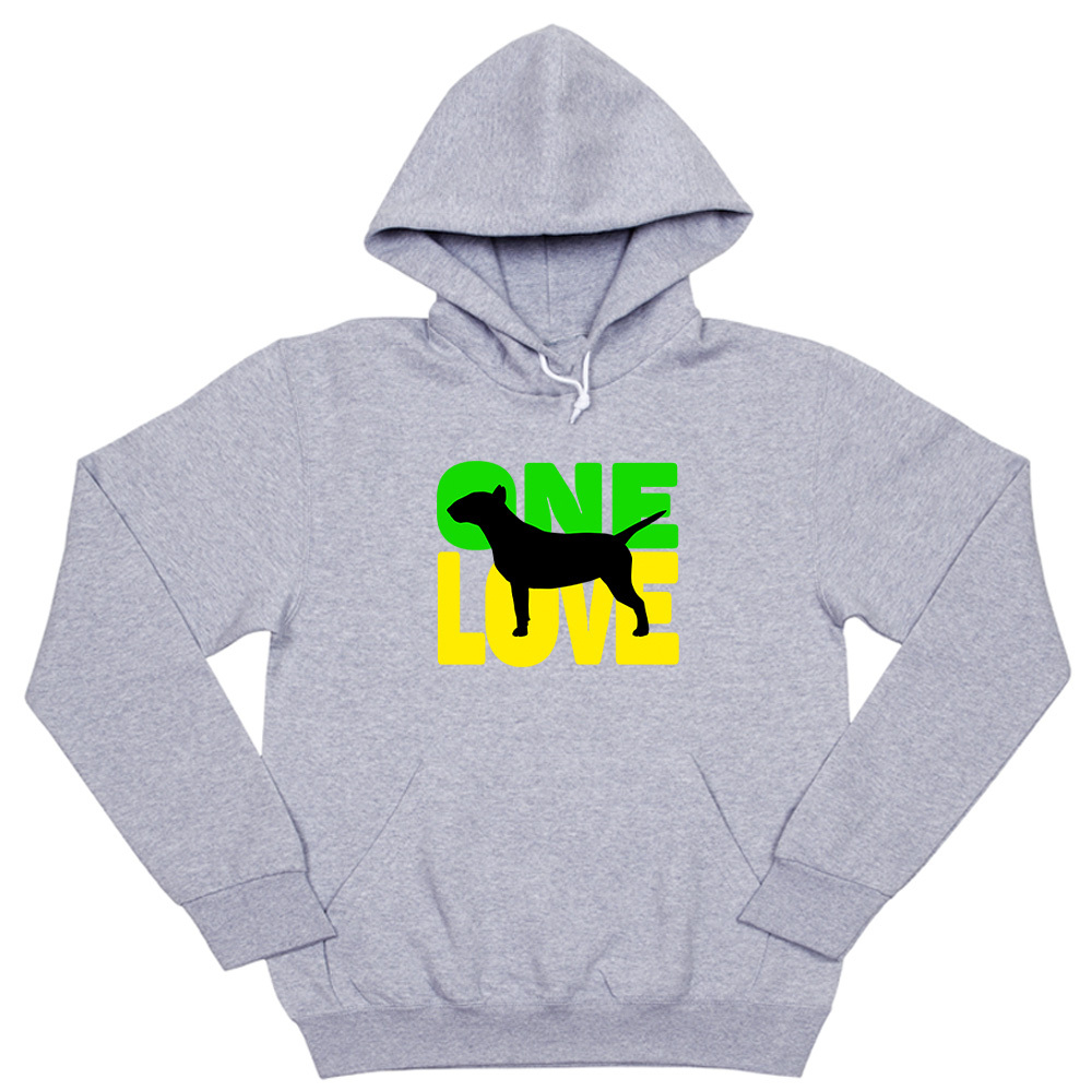 Толстовка "Бультерьер - ONE LOVE"
