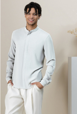 Рубашка с длинным рукавом белая 03-02-23 SS men