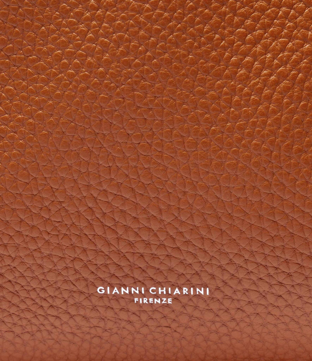 Кожаная сумка-шопер GIANNI CHIARINI - коричневый(BS 10967 RNGDBL)