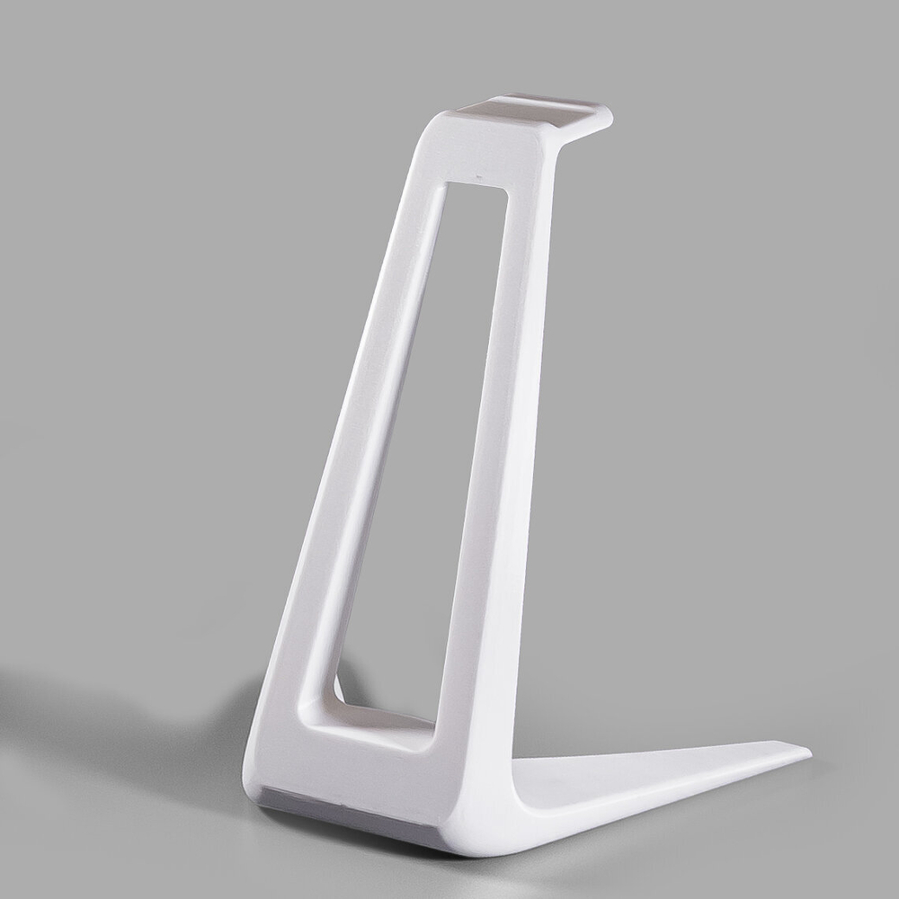 Подставка-держатель для накладных наушников, настольная, 3D печать, белая