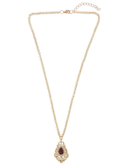 "Норден" подвеска в золотом покрытие из коллекции "Реплики истории" от Jenavi с замком карабин