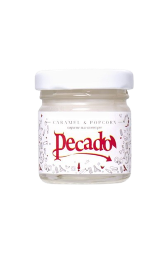 Аромасвеча для массажа Pecado - Карамель и попкорн