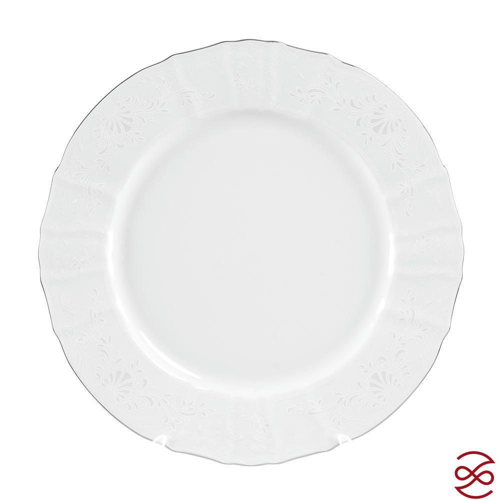 Блюдо круглое Bernadotte Платиновый узор 31 см
