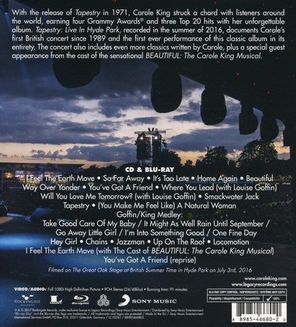 Carole King / Tapestry: Live At Hyde Park (CD+Blu-ray)
