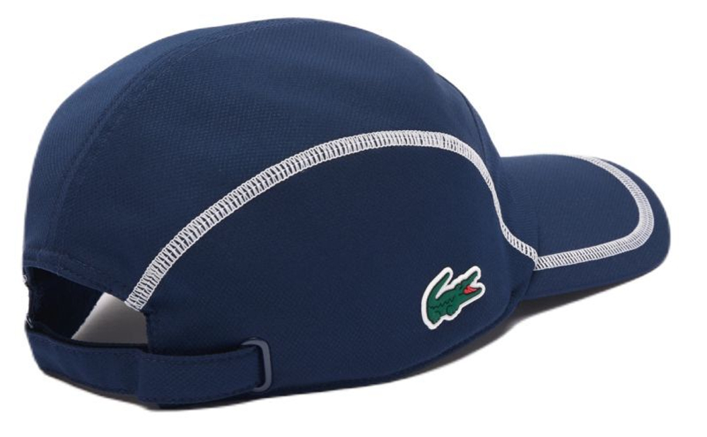 Теннисная кепка Lacoste Colourblock Tennis Cap - Blue