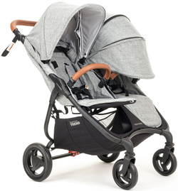 Детская коляска для двойни Valco baby Snap Duo Trend 2 в 1 Серый (Grey Marle)