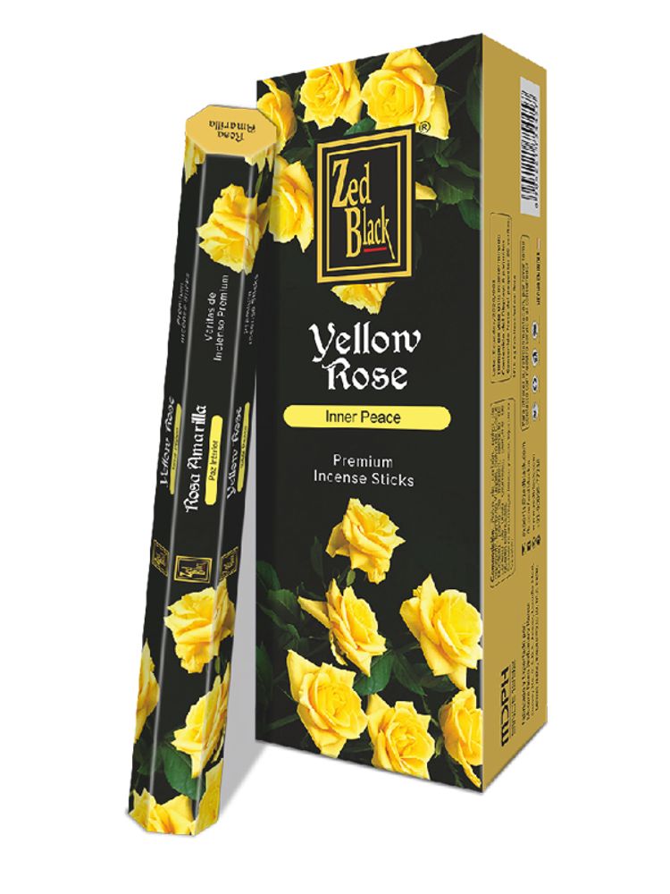 Zed Black Spanish Series Yellow Rose шестигранник Благовоние Желтая Роза