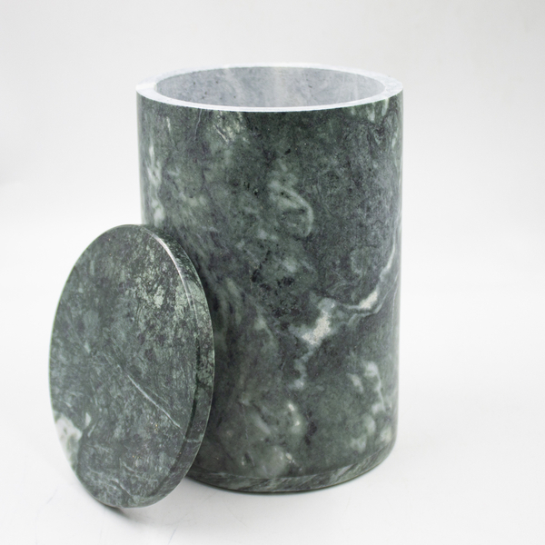 Урна для праха точеная змеевик 2 л