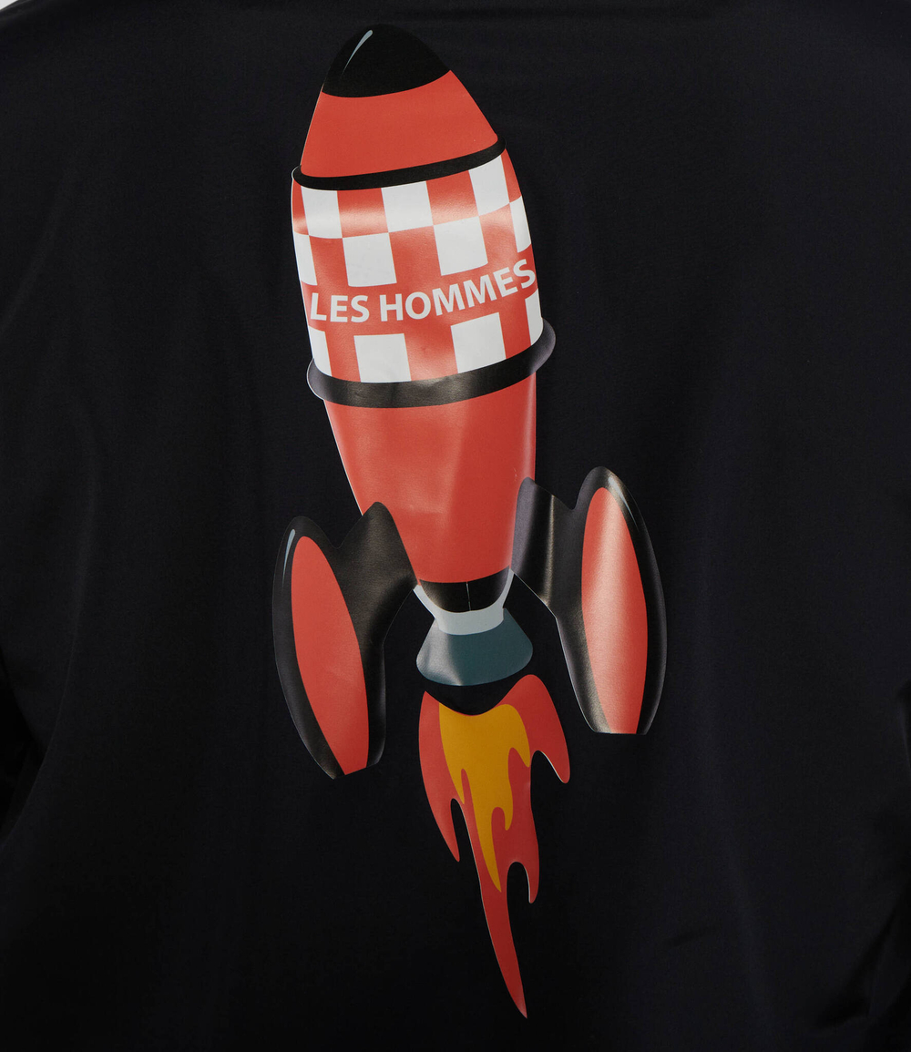 Куртка бомбер Les Hommes - черный(LS238101250P)