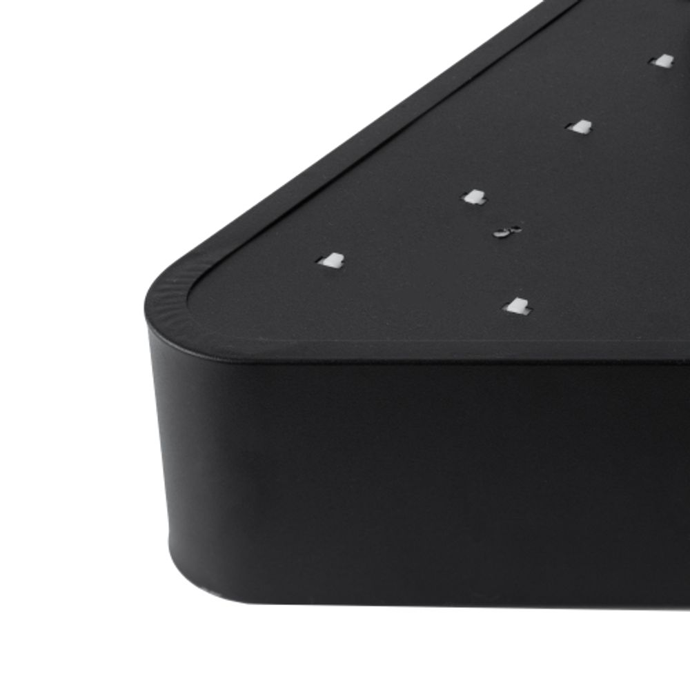 Светильник LED ЭРА Geometria SPO-151-B-40K-030 Delta 30Вт 4000К 3000Лм IP40 600*600*80 черный подвесной | Декоративные светильники Geometria