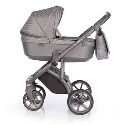 Детская коляска Roan Bloom 2 в 1 New 2020 (Бежевый) Steel