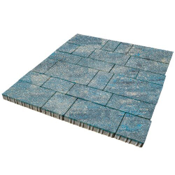 Тротуарная плитка Инсбрук Тироль, 60 мм, ColorMix Амбер, Native