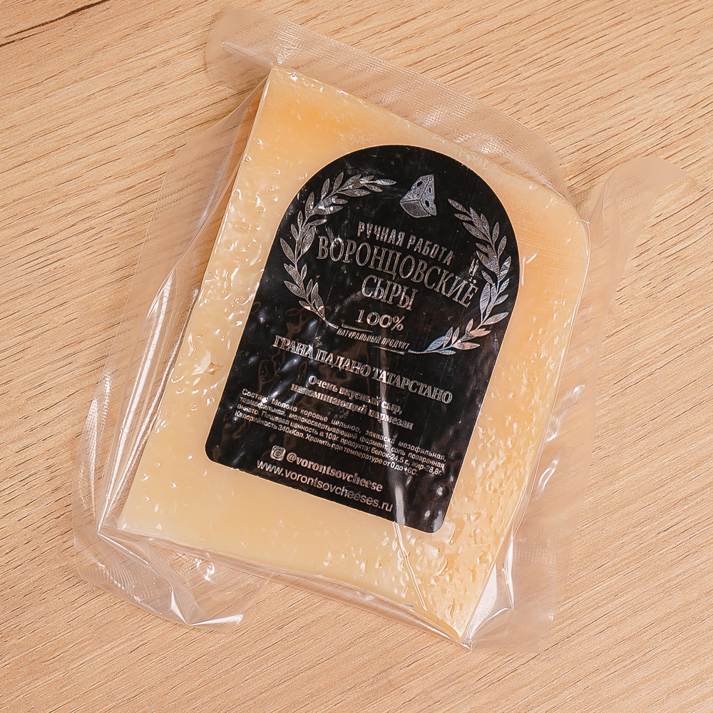 Сыр из коровьего молоко «Грана Падано Татарстано» ,100грамм