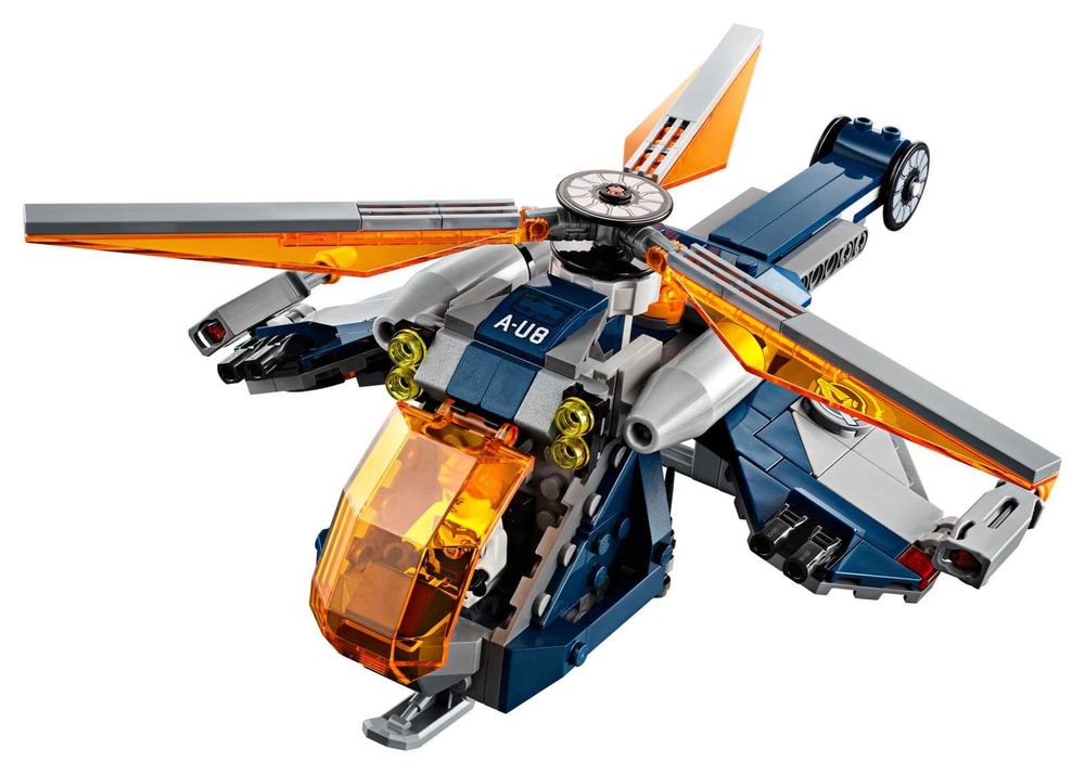 LEGO Super Heroes: Халк: прыжок из вертолёта 76144 — Hulk Helicopter Drop — Лего Супергерои Марвел