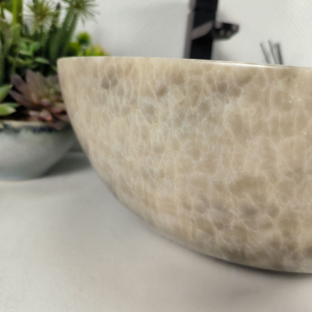 Раковина из оникса Bowl Grey BO-64545 40*40*15 0201
