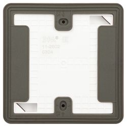 Розетка ЭРА Эксперт 11-2502-01 с заземлением крышкой 2P+E IP55 шторки 16A-250В ОУ белый