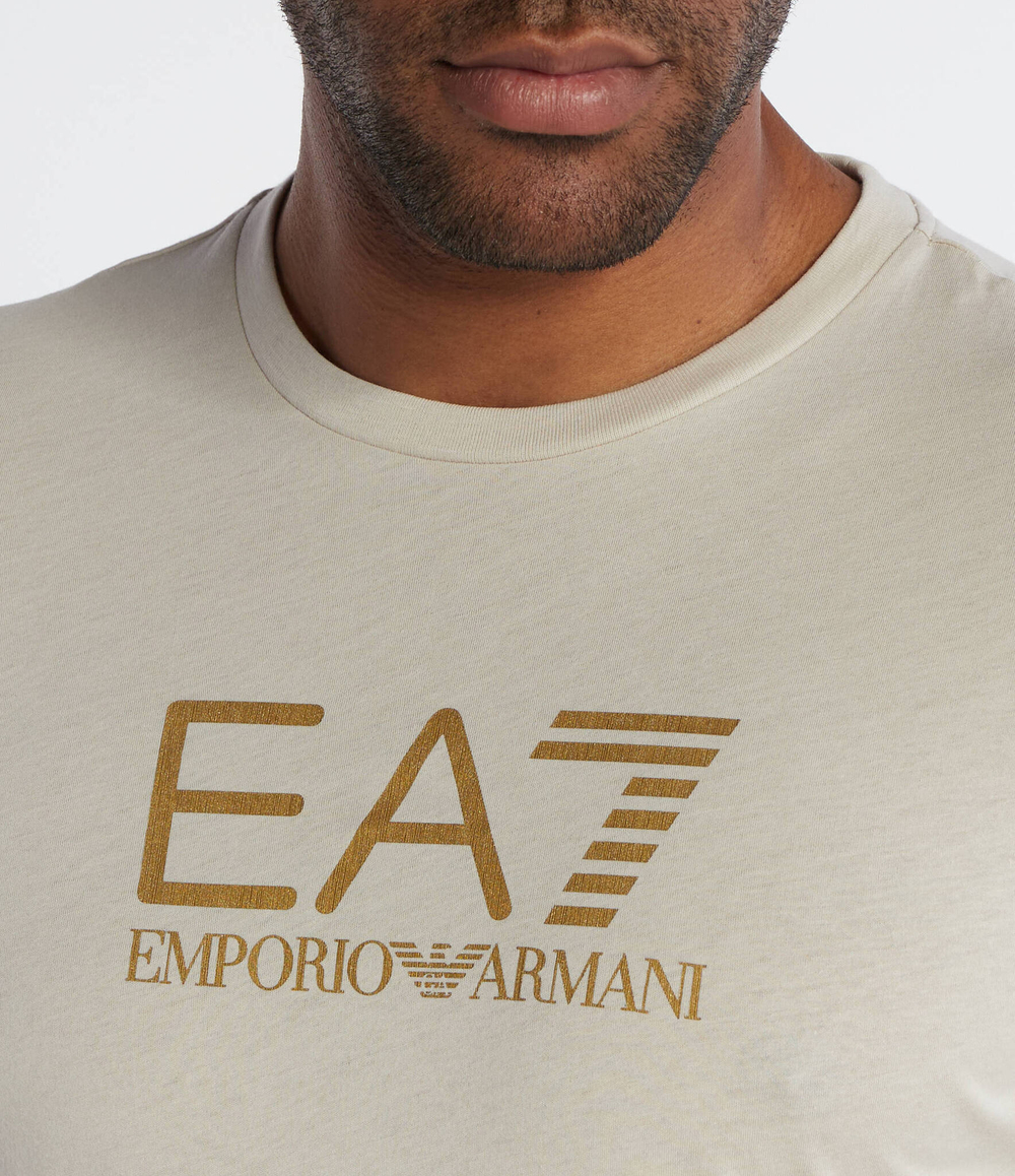 Футболка EA7 - бежевый(3DPT08 PJM9Z)