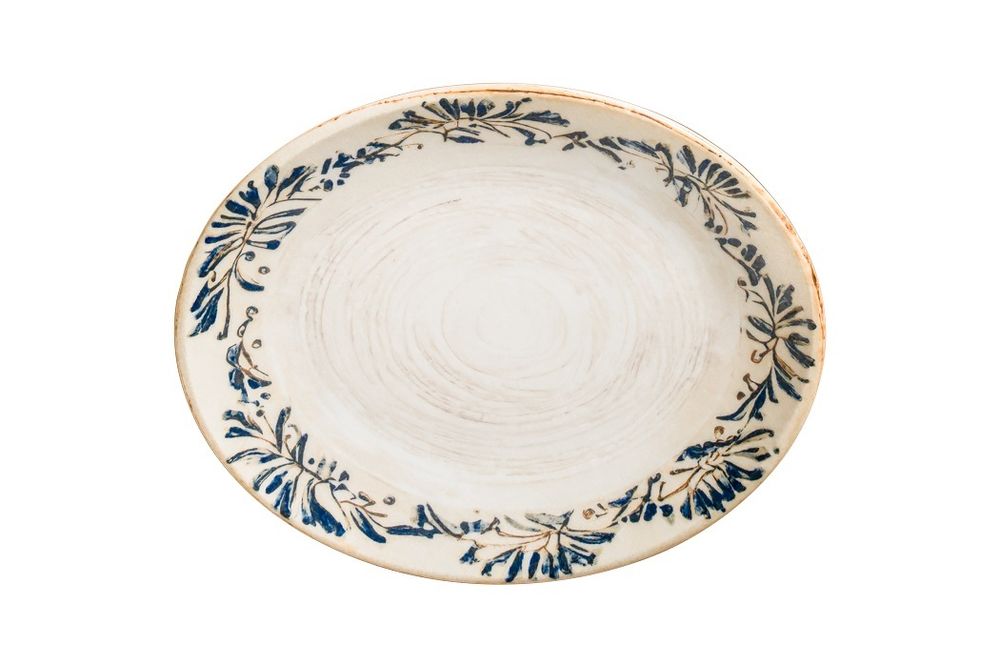 Блюдо овальное 250*190 мм. Грэндма, форма Мув Bonna /1/12/756/