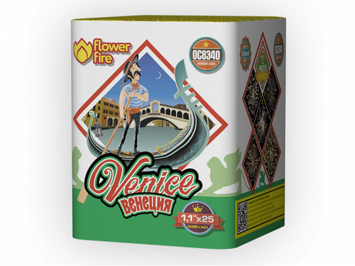 Венеция 1,1" х 25 залпов,  1/8, шт