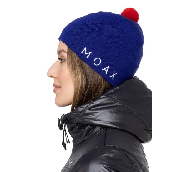 Шапка MOAX Tradition Sport синий красный фото 3