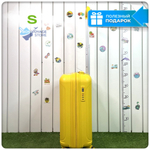 Маленький чемодан Mironpan-V, Желтый, S (полипропилен)