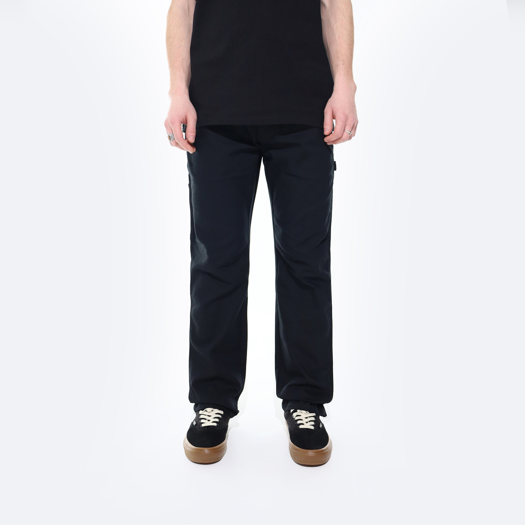 Брюки Dickies Regular Fit Duck Carpenter Pants (black) артикул:wD2p9dmciuUHm2bE003Ud1 - купить в магазине Дайс