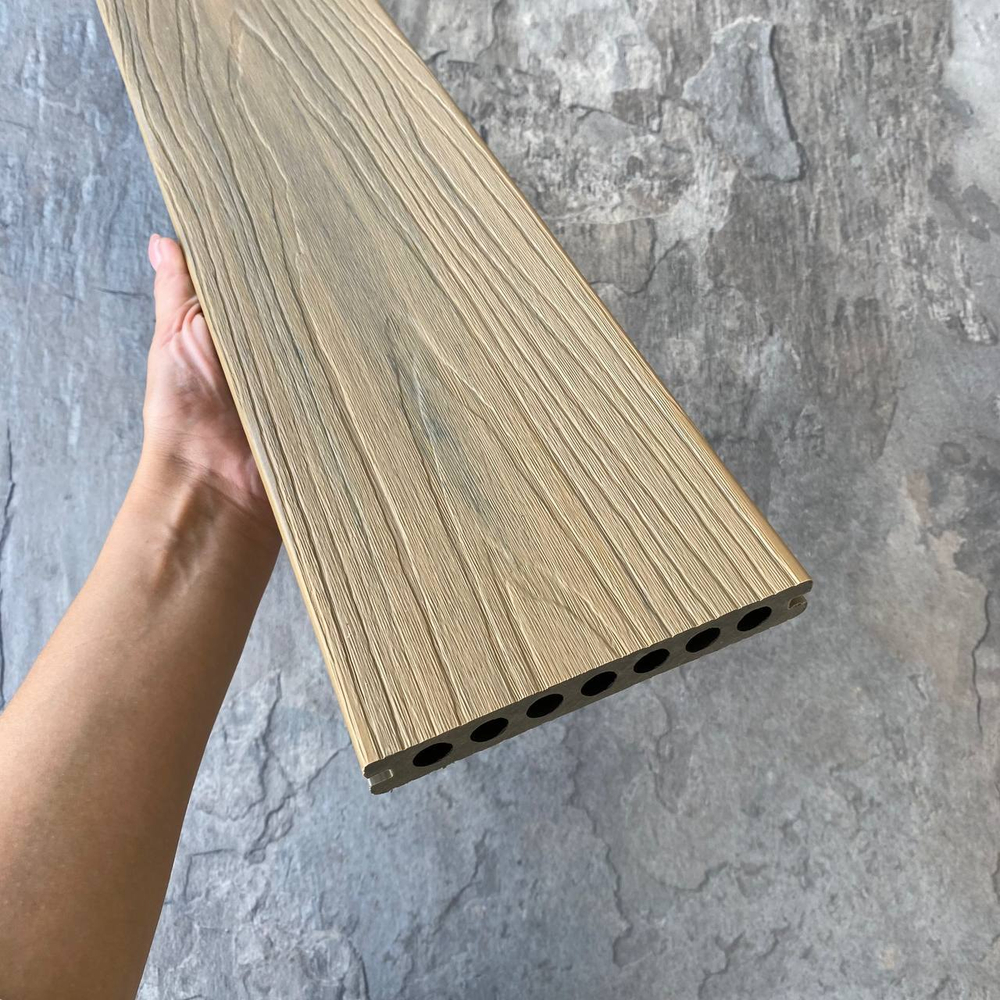 Доска для террас и фасадов EasyDecking Co-extrusion 145х21х4010 Oak / Driftwood