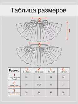 Юбка-пачка фатиновая