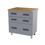 Берн Рабочий стол с 3 ящиками 800 8РГ3