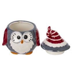 GAEM Конфетница "Сова", 200 мл, L9 W8,5 H11 см, 2в.