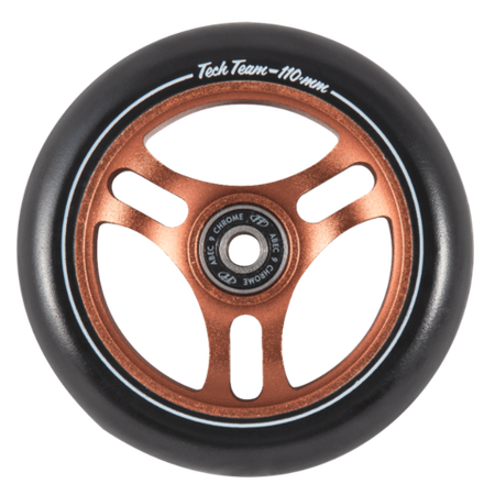 Колеса Tech Team 100мм Triangle brown