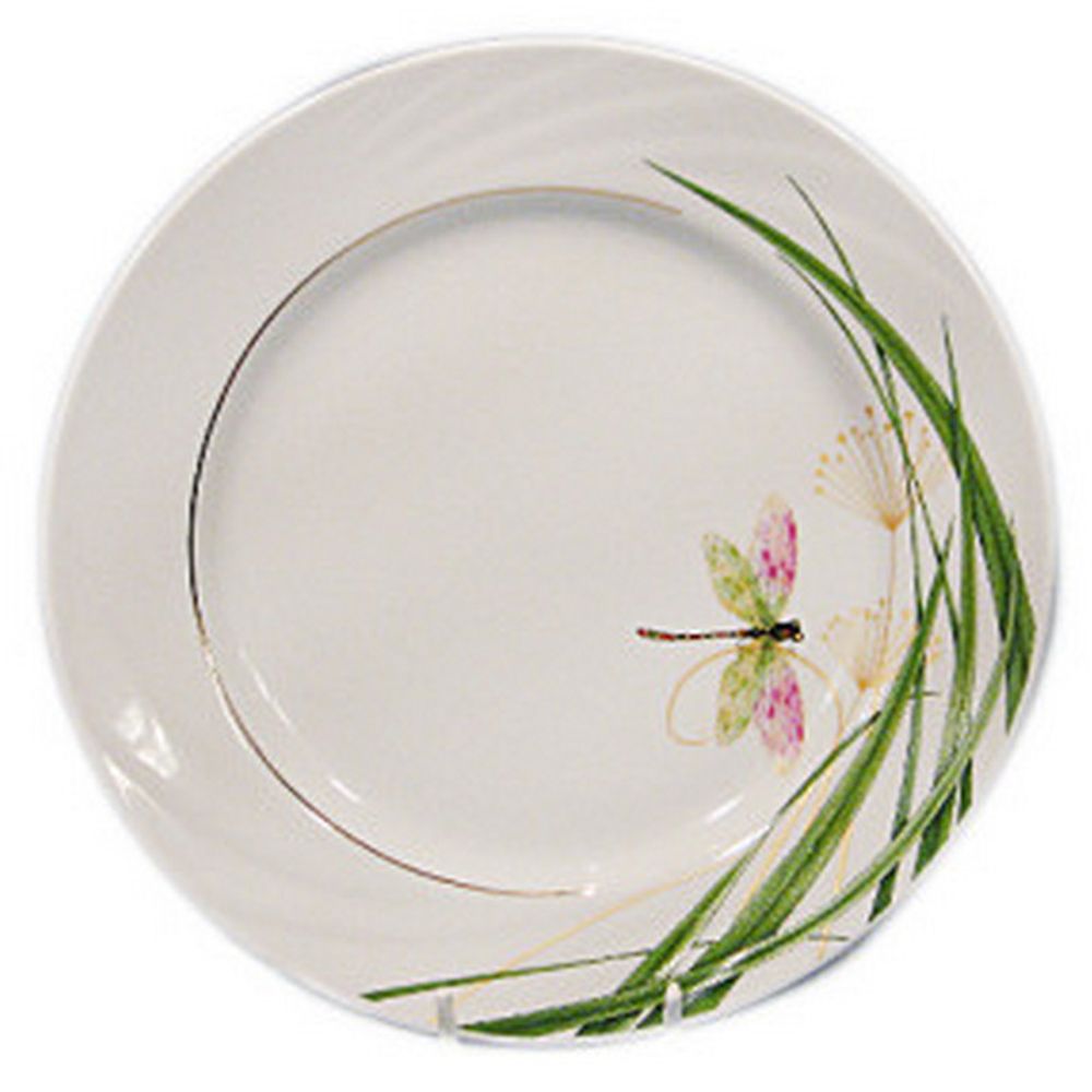 Тарелка мелкая "СТРЕКОЗА (Голубка)" 17,5 см, Беларусь.